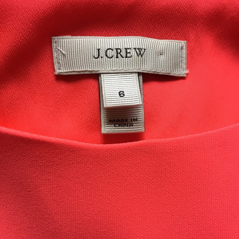 SOLD J Crew Poppy Camille Sleeveless Crepe Dress - Picture 4 of 6